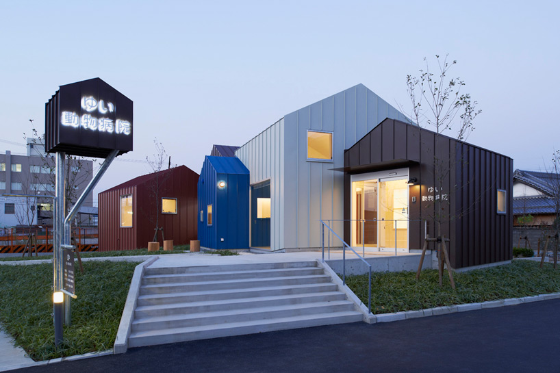 roote architects yui animal hospital kinokawa japan designboom
