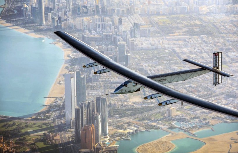 solar impulse 2 airplane flies around the world on just solar-power - now in hawaii