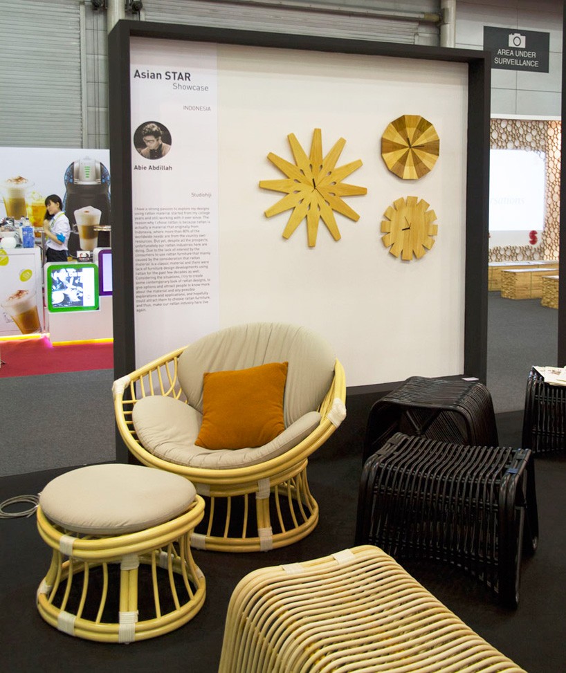 studiohiji net collection singapore boutique-using rattan designboom