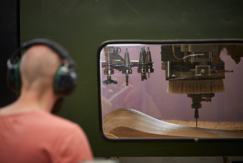 zaha hadid and gareth neal fluid sculptural vessels designboom