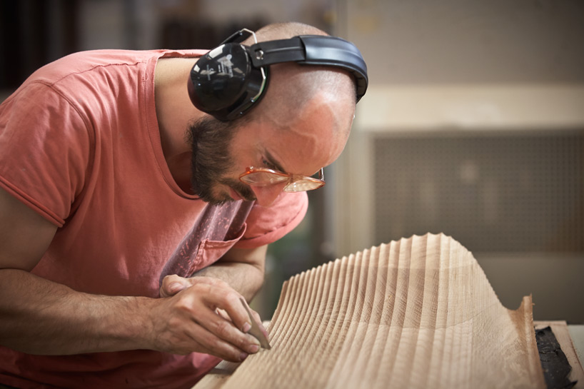 zaha hadid and gareth neal fluid sculptural vessels designboom