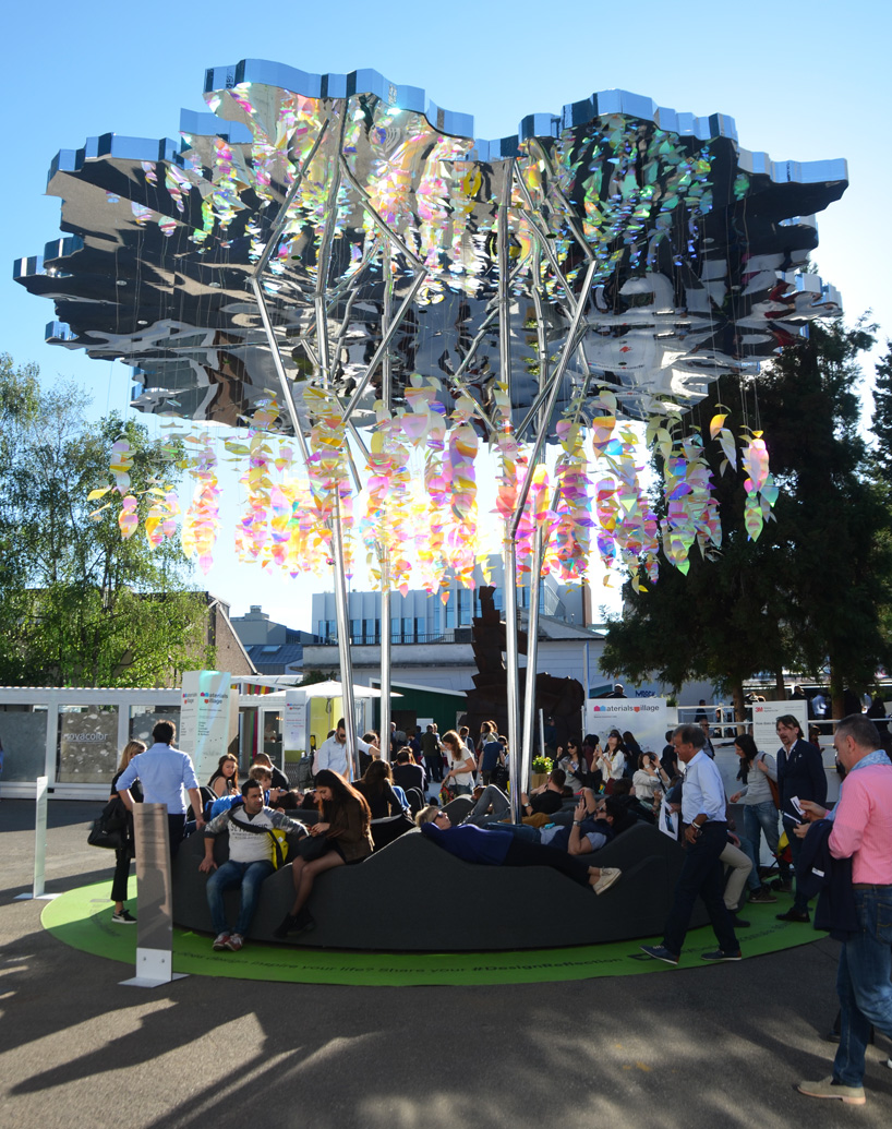 3M urban tree lounge designboom 