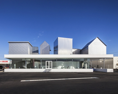 +S / shintaro matsushita + takashi suzuki tops office building with reflective huts