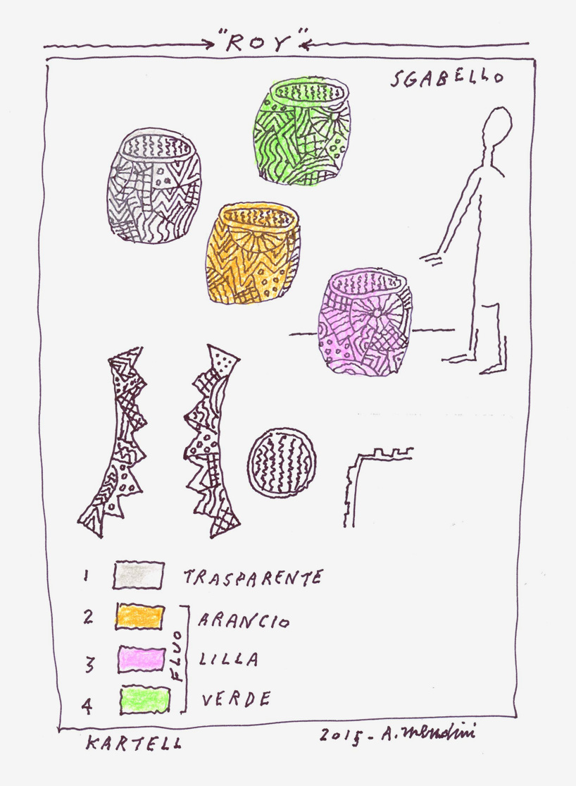 alessandro mendini kartell salone del mobile 2015 milan designboom