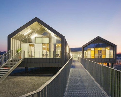 archi5 strategically unites two high school campuses in france