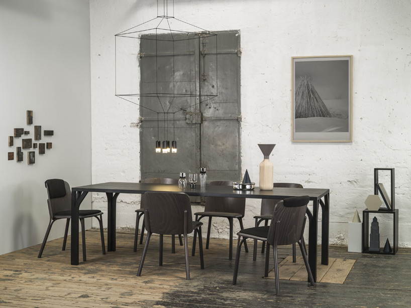 arik levy TON split chair bloom table designboom