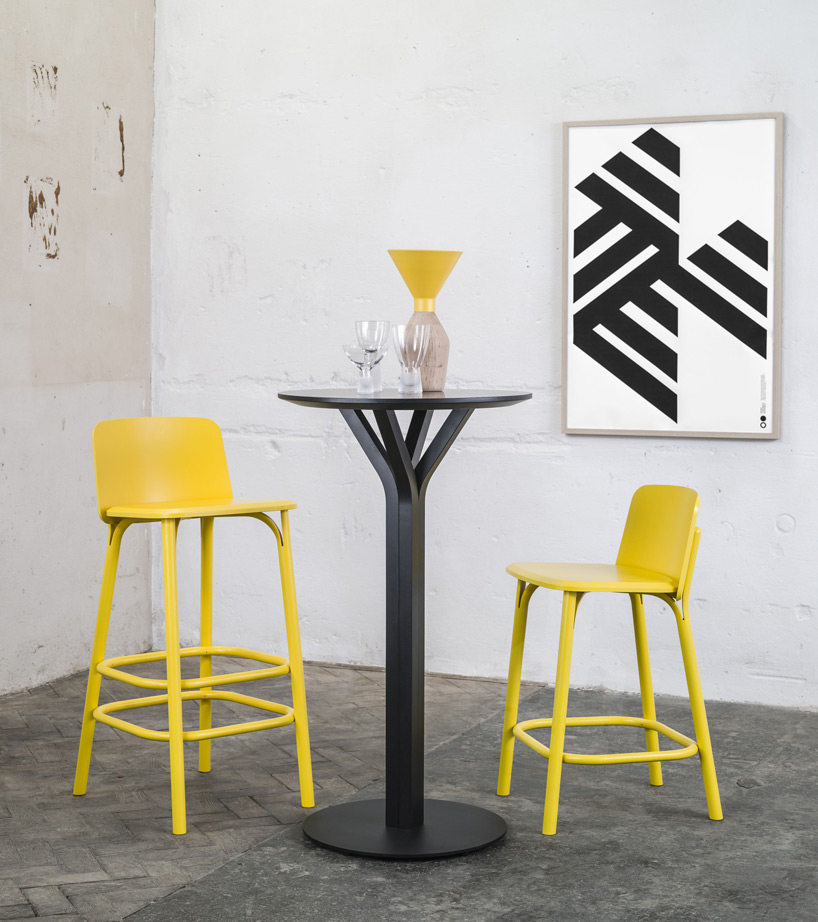 arik levy TON split chair bloom table designboom