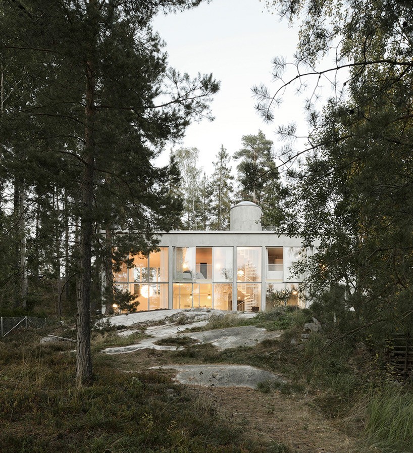 arrhov frick six walls house nacka designboom 