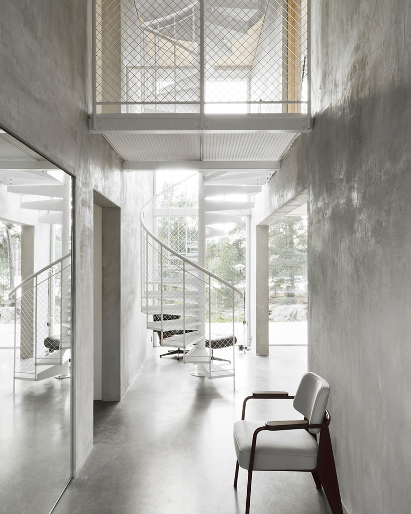 arrhov frick six walls house nacka designboom 