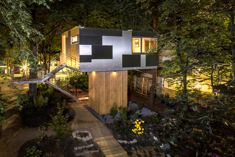 baumraum urban treehouse berlin zehlendorf germany designboom