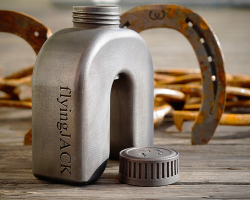 franky leering designs flyingJACK stainless steel bottle