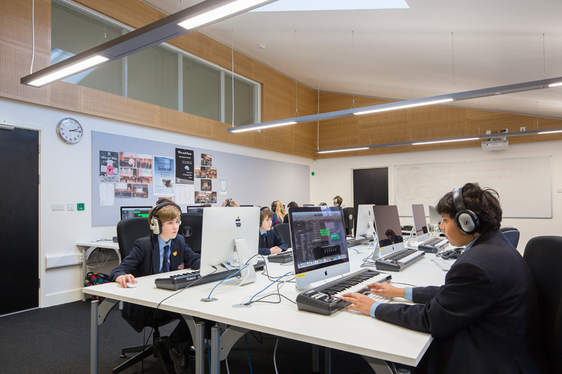 hawkins brown london freemen school designboom