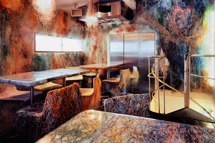 kengo kuma tetchan restaurant interior tokyo japan designboom