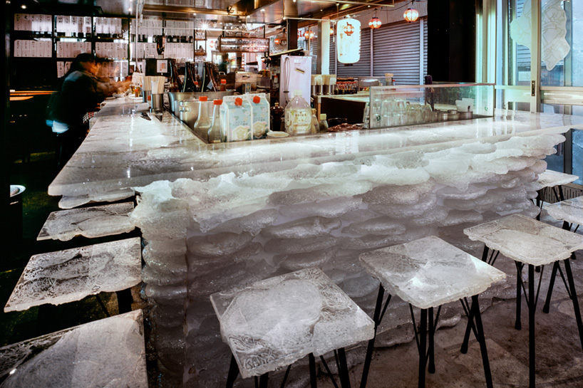 kengo kuma tetchan restaurant interior tokyo japan designboom