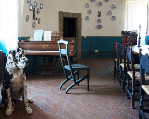 nigel coates conceives furniture for castello di pontentino in tuscany