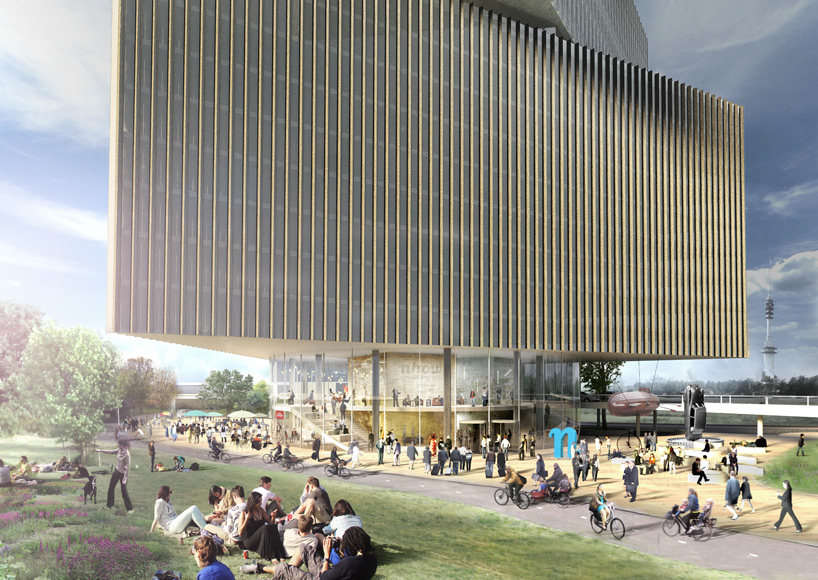 OMA's stacked RAI amsterdam hotel given the go ahead