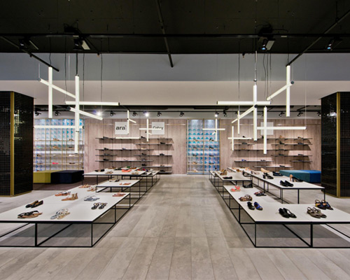 plazma envisions shoe store in lithuania as contemporary