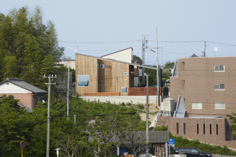 roote architects flame house toyota city japan designboom 