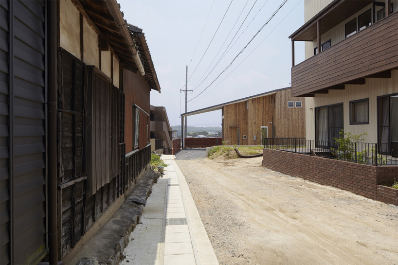 roote architects flame house toyota city japan designboom 