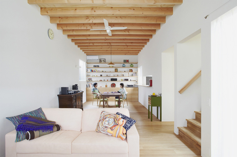 roote architects flame house toyota city japan designboom 