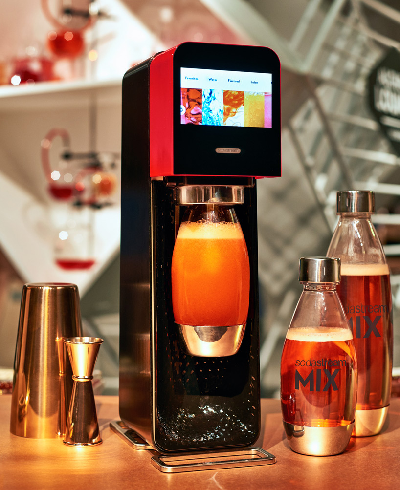 sodastream alchemy lounge designboom 