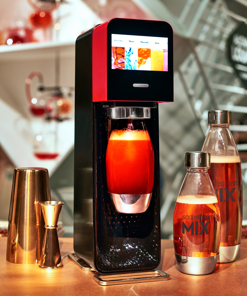 sodastream mix alchemy lounge designboom 