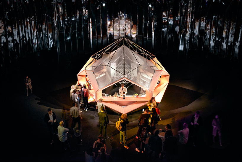 sodastream mix alchemy lounge designboom 