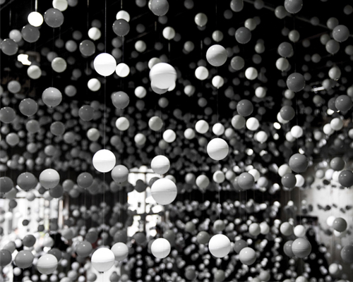 update studio's stillness installation in beijing's 798 district