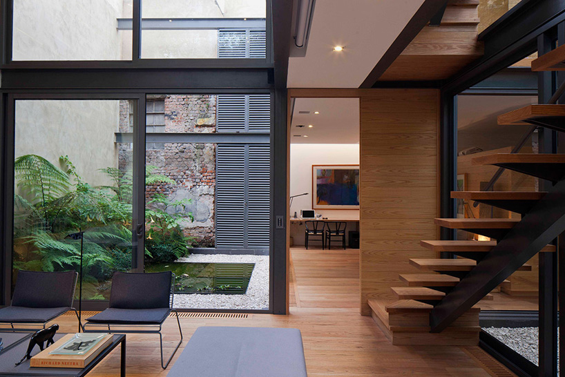 andres stebelski as arquitecto house with four courtyards mexico city designboom