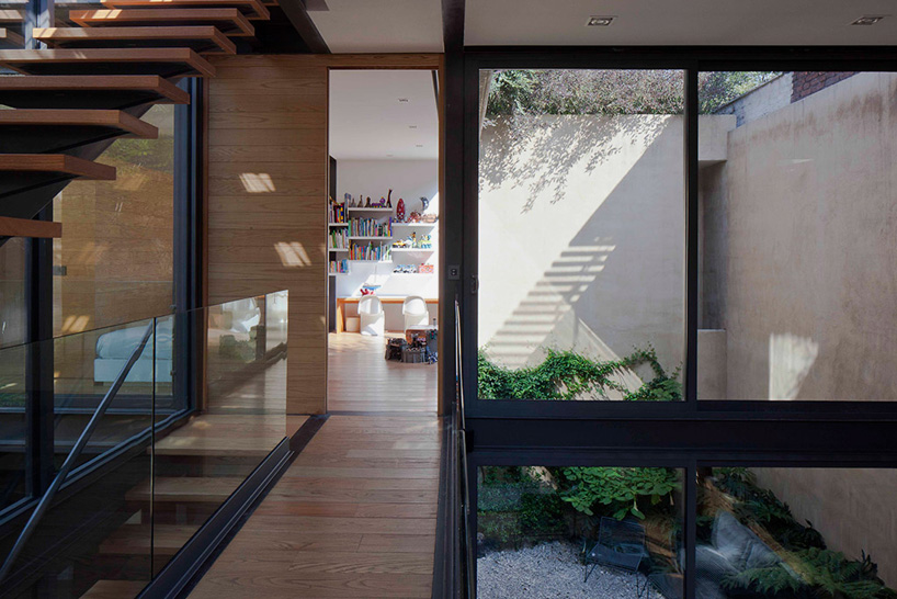 andres stebelski as arquitecto house with four courtyards mexico city designboom