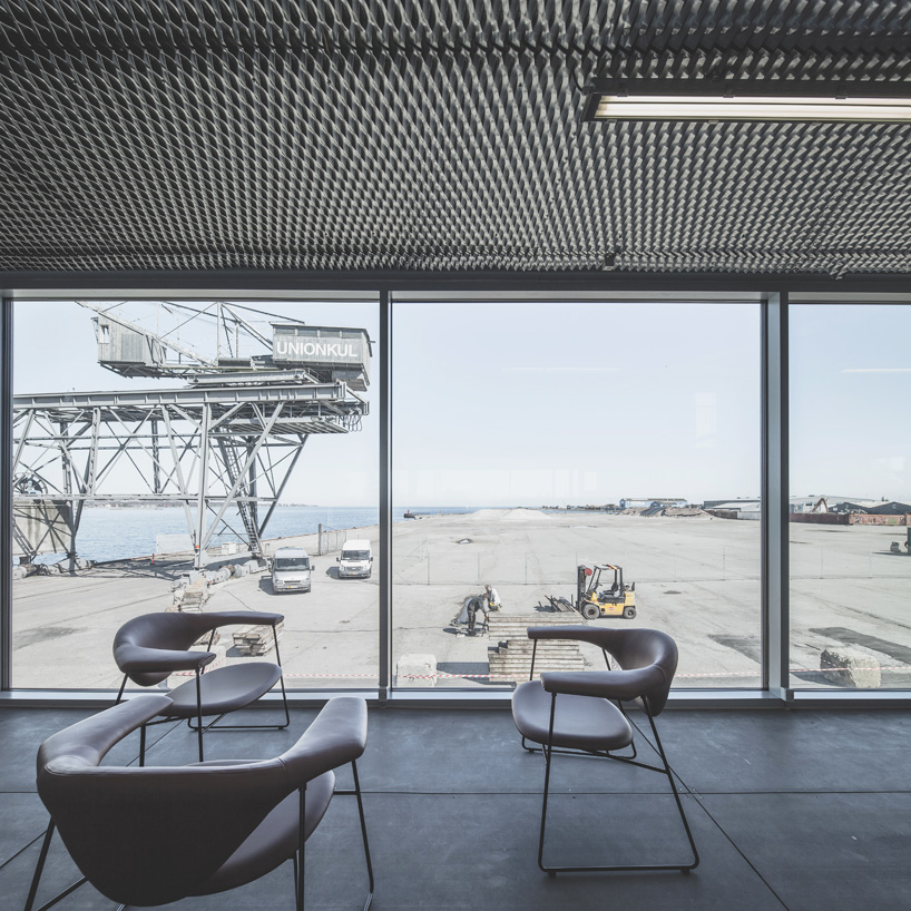 arcgency made to be moved shipping container office building copenhagen designboom