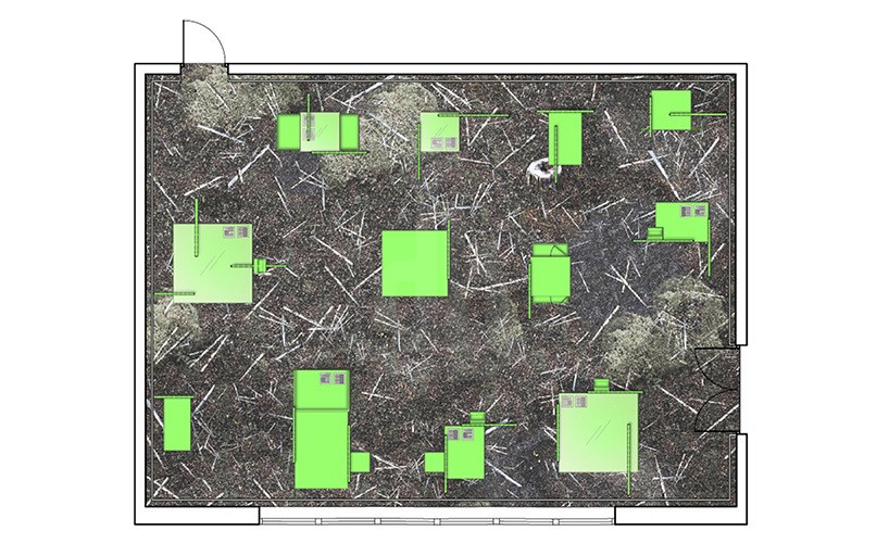 bornstein lyckefors architects slash-and-burn agriculture exhibit designboom