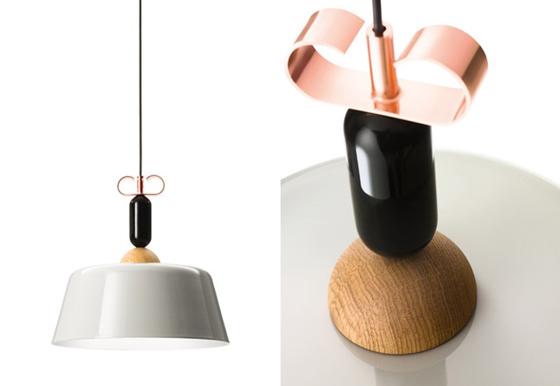 cristina celestino bon ton lamps torremato designboom