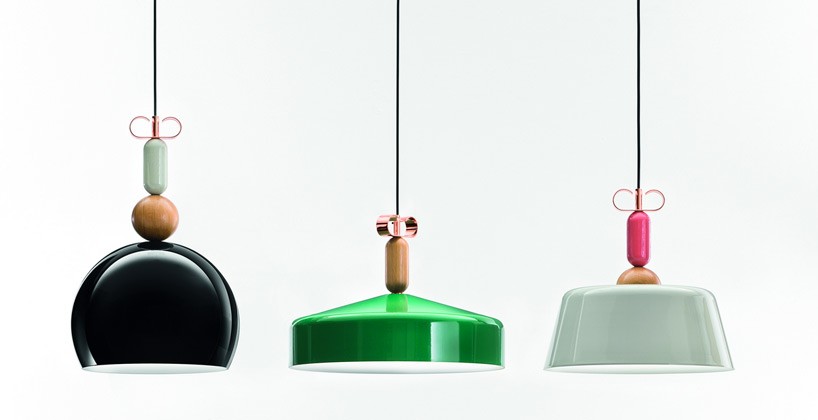 cristina celestino bon ton lamps torremato designboom