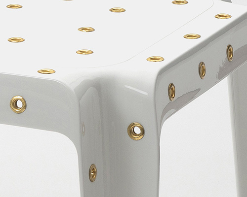 david elia's stray bullet installation at collective design reflects crime in rio de janeiro