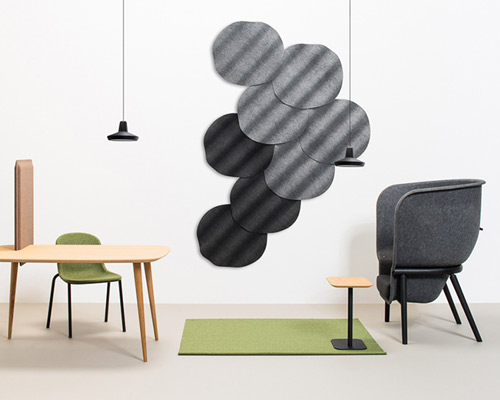 de vorm presents visual exploration of sustainable PET-felt products