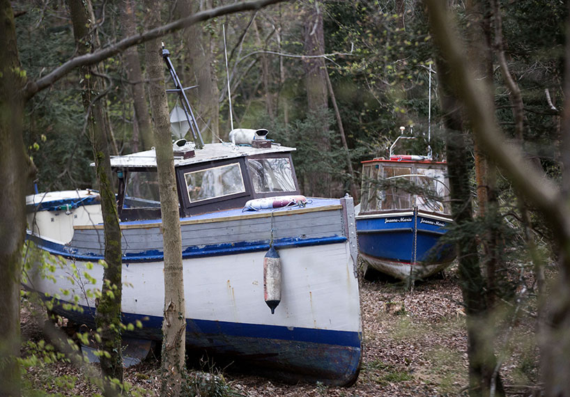 luke jerram withdrawn abandoned boats leigh woods