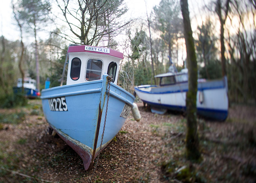 luke jerram withdrawn abandoned boats leigh woods