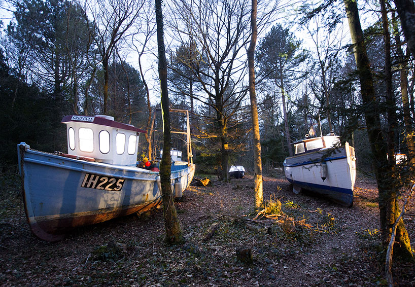 luke jerram withdrawn abandoned boats leigh woods