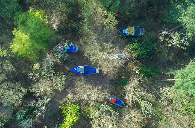 luke jerram withdrawn abandoned boats leigh woods