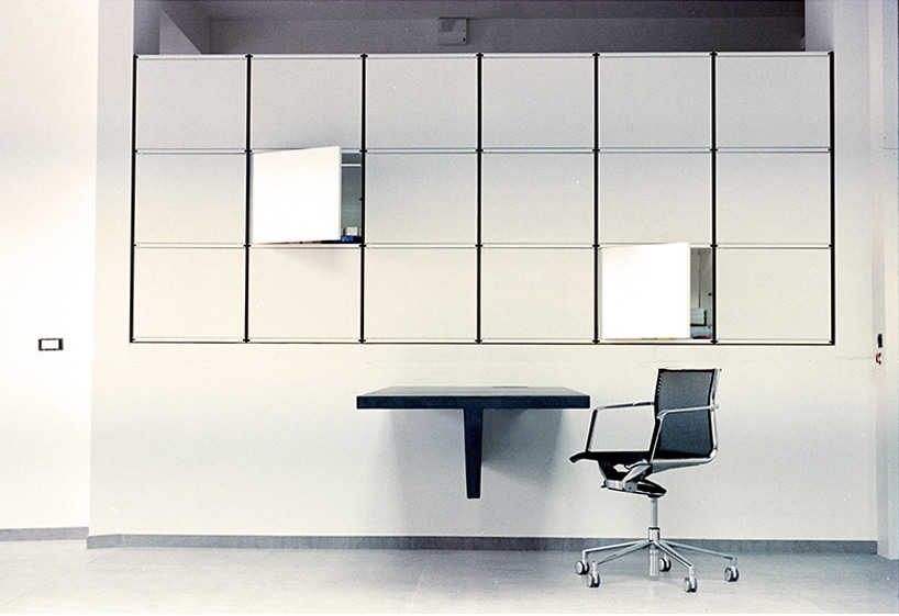 studio millimètre acier noir collection designboom