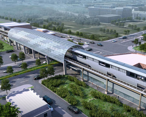 ross barney architects' cermak-mccormick place station in chicago
