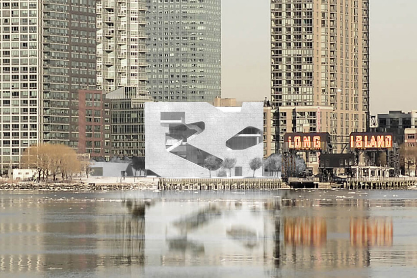 steven holl hunters point community library queens new york designboom