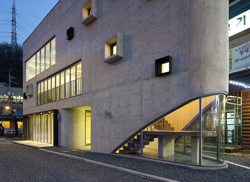 studio gaon extrude house korea designboom