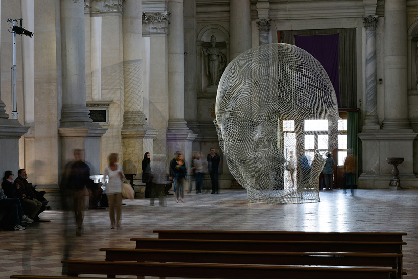 jaume plensa venice art biennale together exhibition