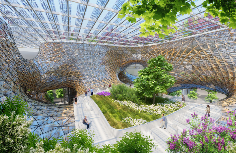 Vincent Callebaut Envisions Wooden Orchids Complex For China