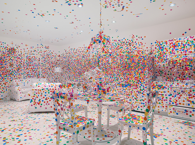 Yayoi Kusama's The obliteration room - QAGOMA Blog