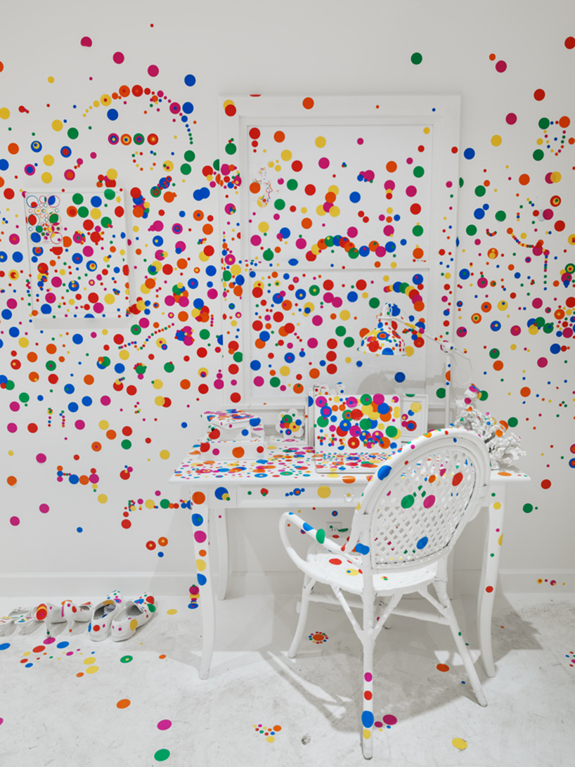 obliteration room yayoi kusama david zwirner give me love new york