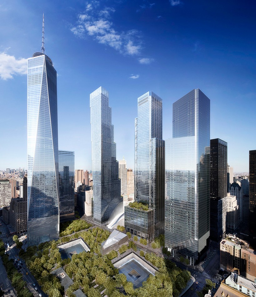 BIG reveals addition to NYC skyline with stepped 2 WTC