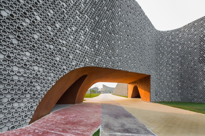 archea associati yanqing grape expo china designboom